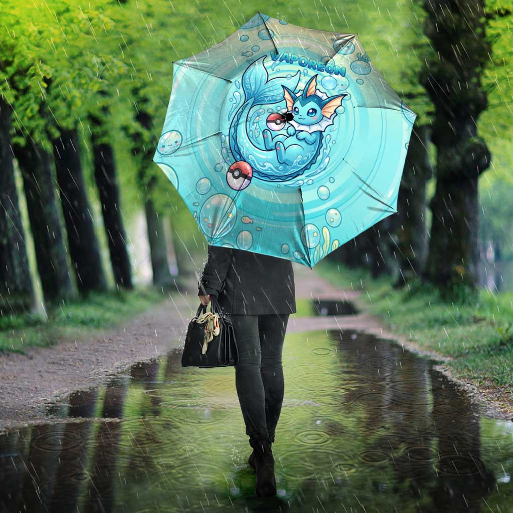 Vaporeon Umbrella Dreamy Ocean Bubble Fantasy Art