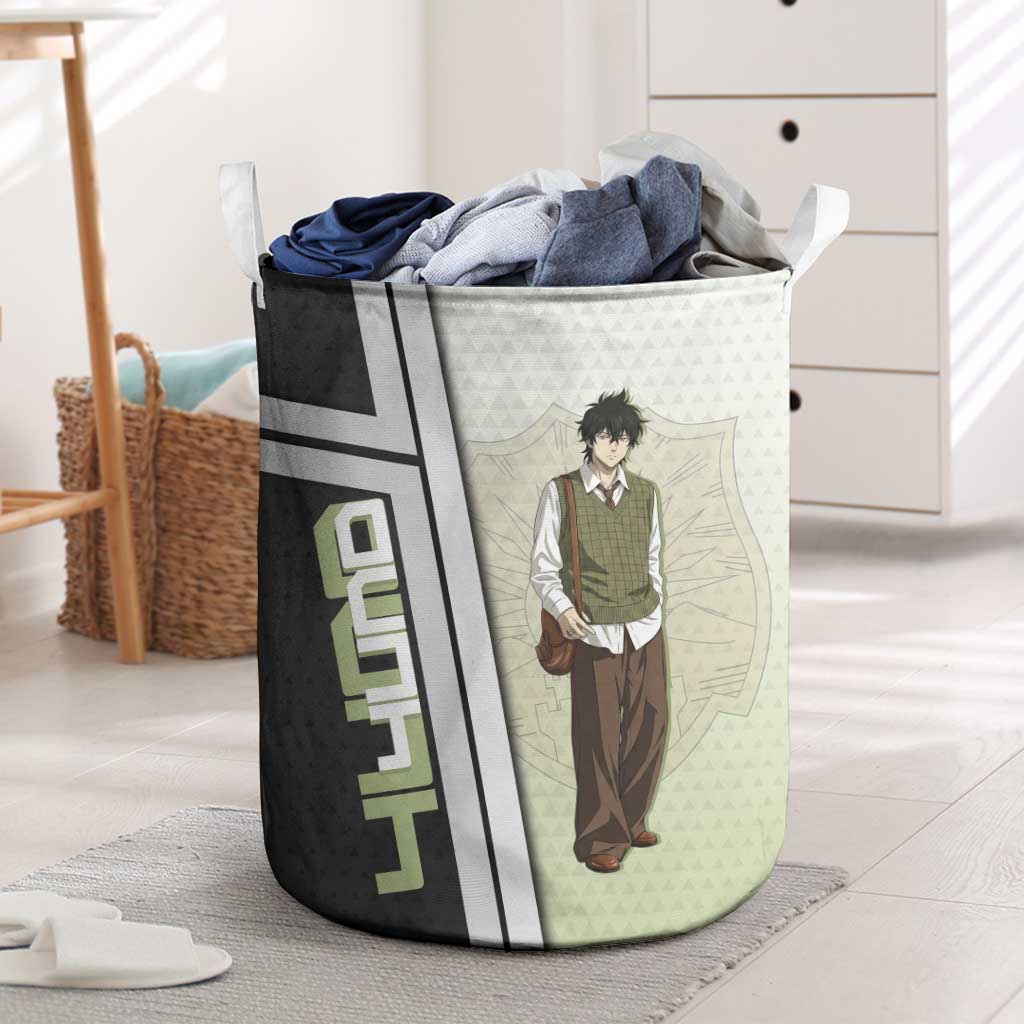 Black Clover Yuno Laundry Basket Vintage Scholar Anime Style