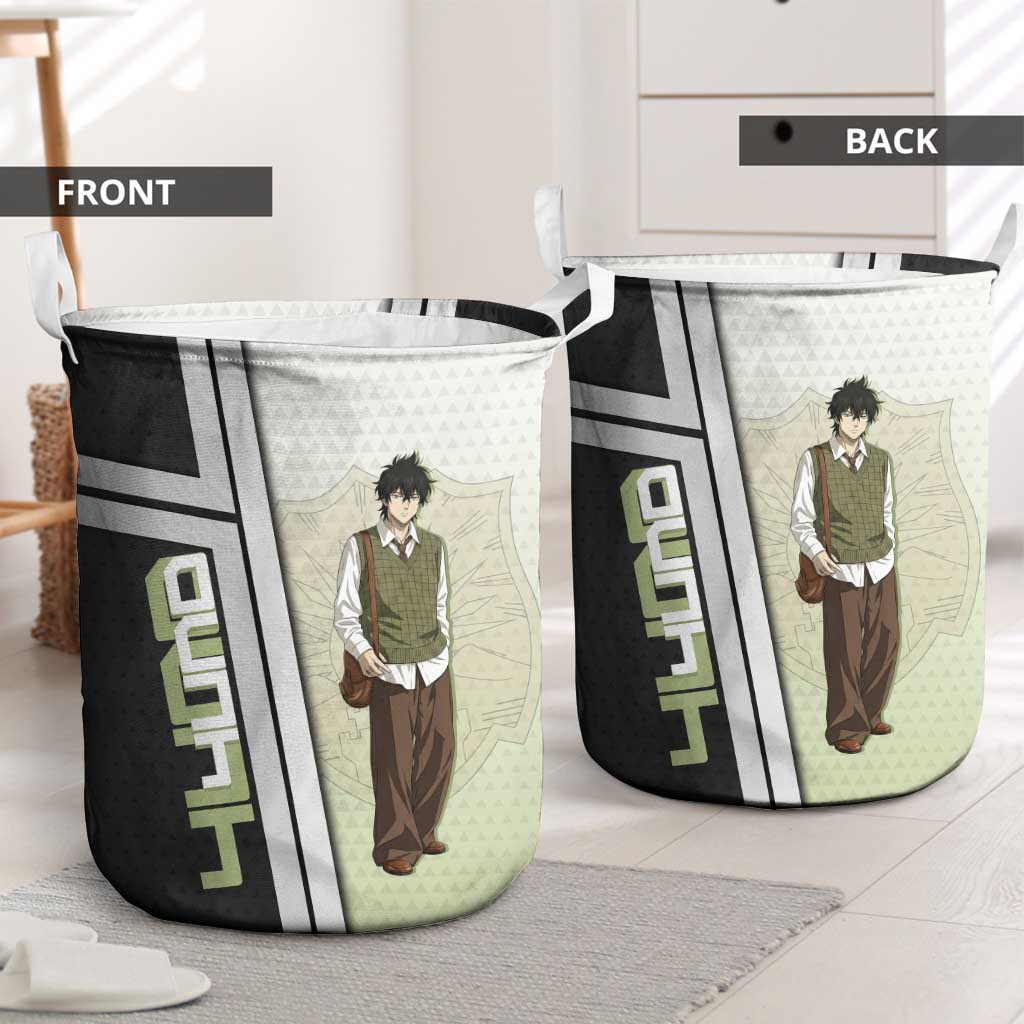 Black Clover Yuno Laundry Basket Vintage Scholar Anime Style