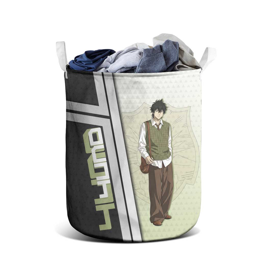 Black Clover Yuno Laundry Basket Vintage Scholar Anime Style