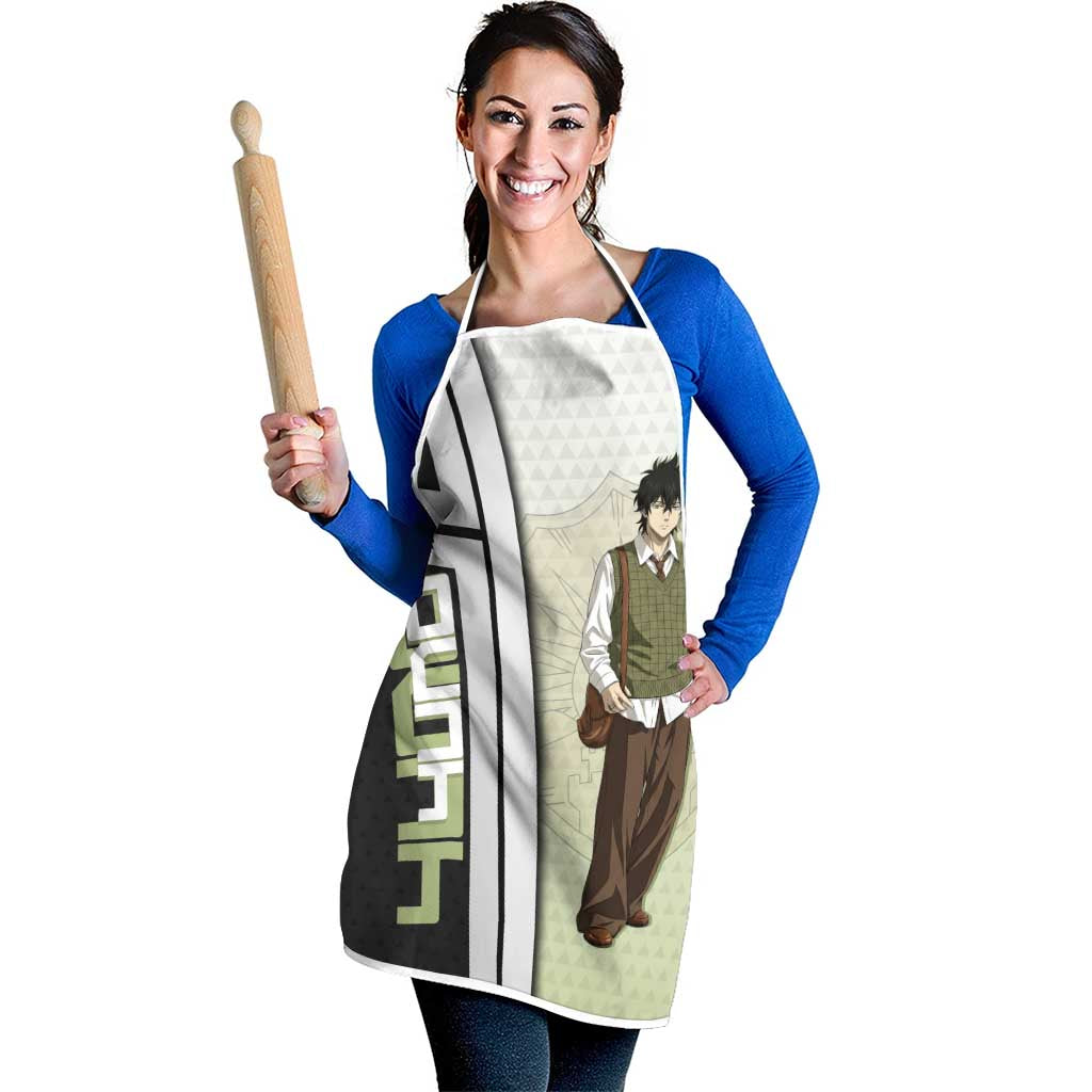 Black Clover Yuno Apron Vintage Scholar Anime Style