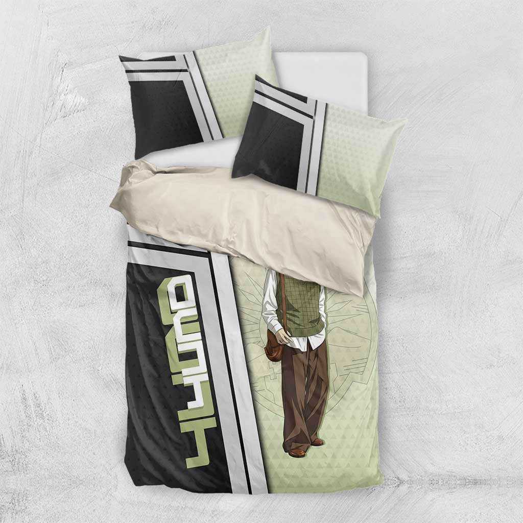 Black Clover Yuno Bedding Set Vintage Scholar Anime Style