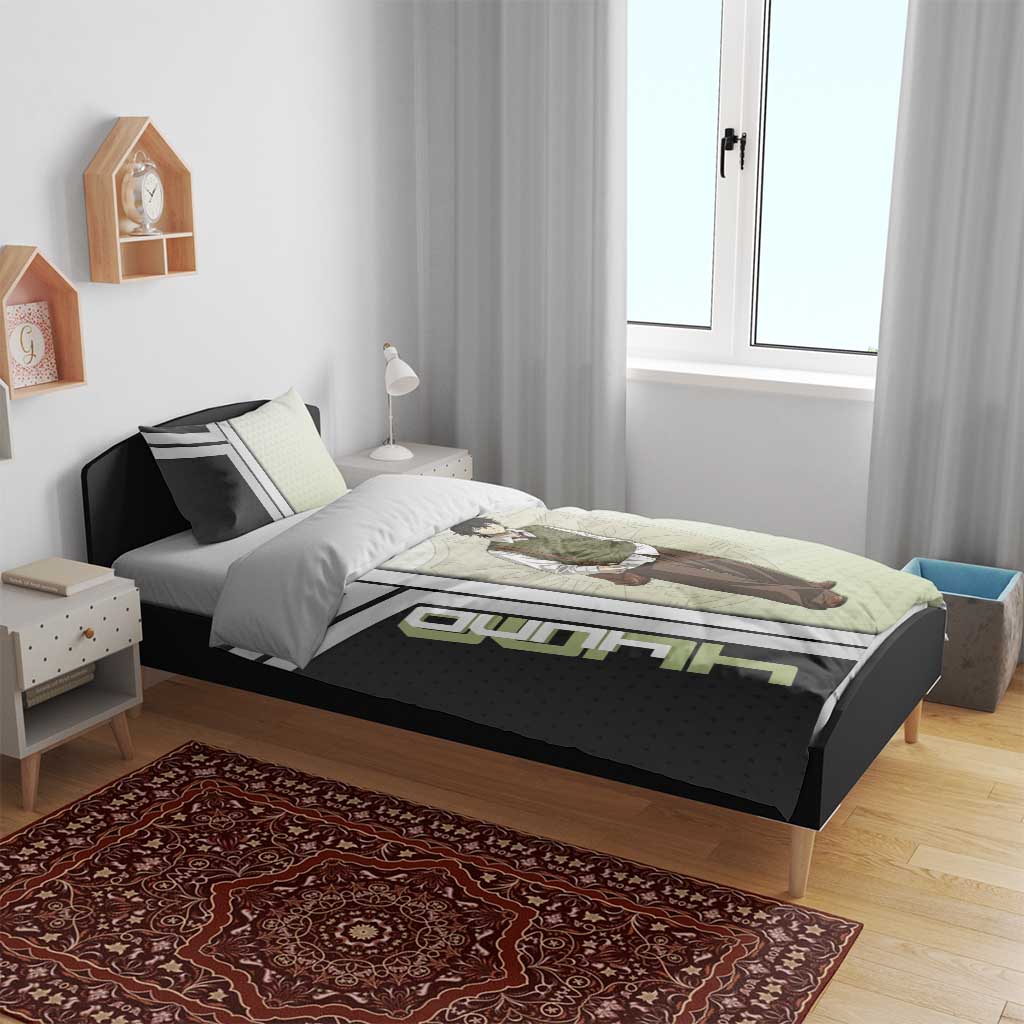 Black Clover Yuno Bedding Set Vintage Scholar Anime Style