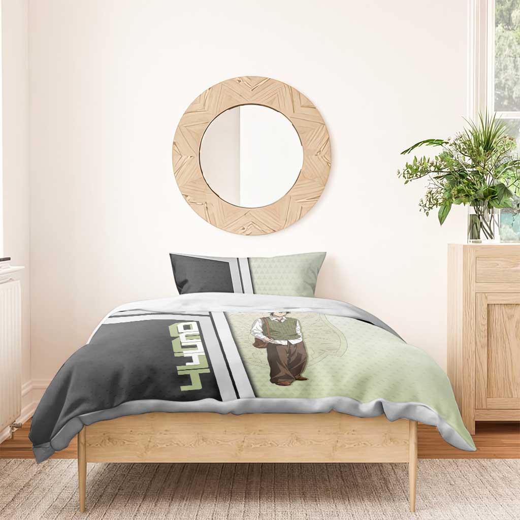 Black Clover Yuno Bedding Set Vintage Scholar Anime Style