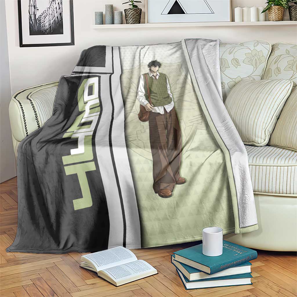 Black Clover Yuno Blanket Vintage Scholar Anime Style