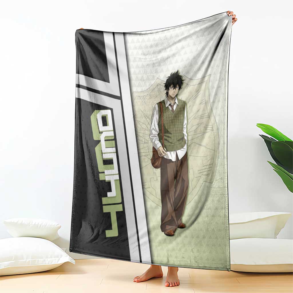 Black Clover Yuno Blanket Vintage Scholar Anime Style