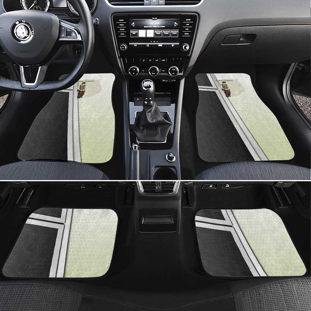 Black Clover Yuno Car Mats Vintage Scholar Anime Style