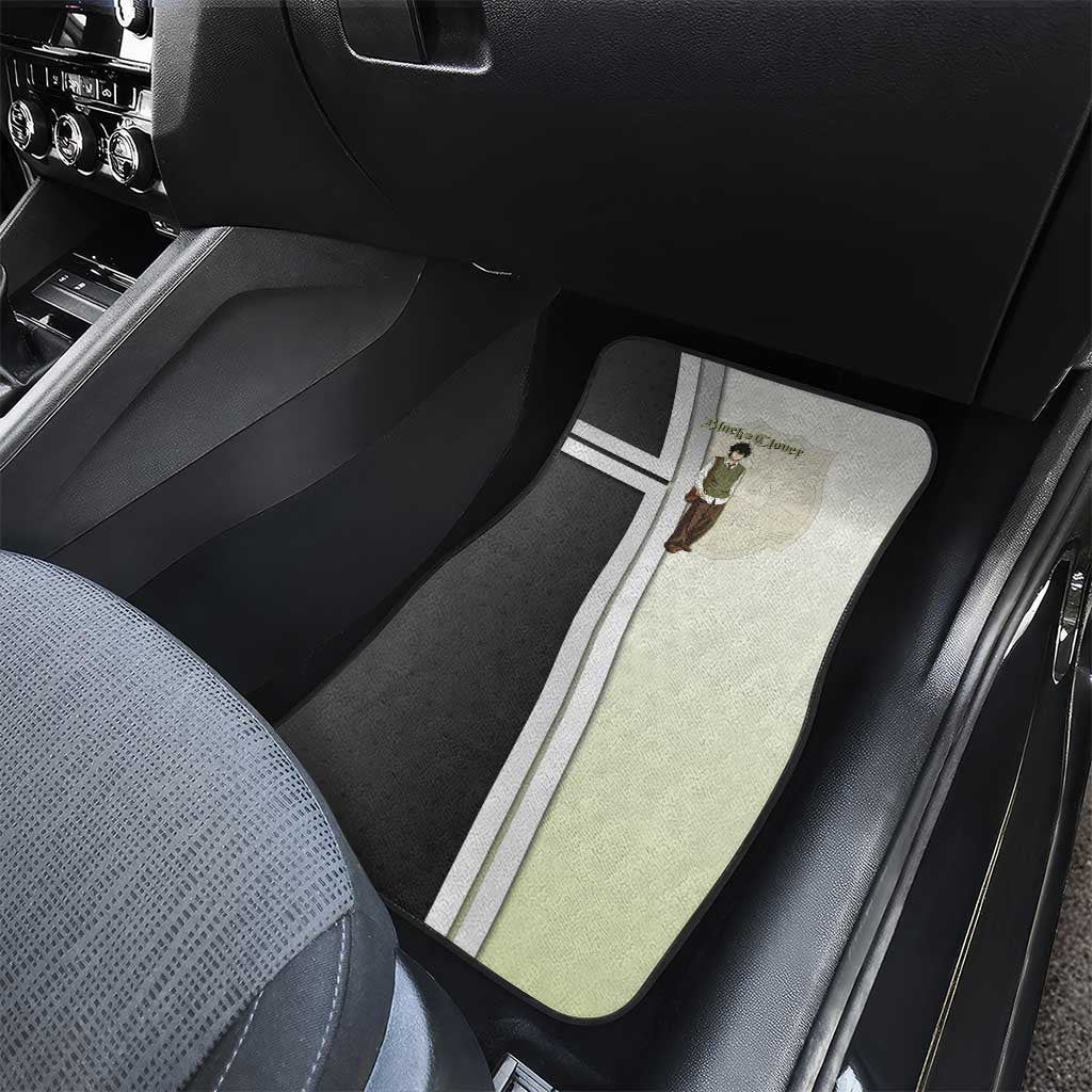 Black Clover Yuno Car Mats Vintage Scholar Anime Style