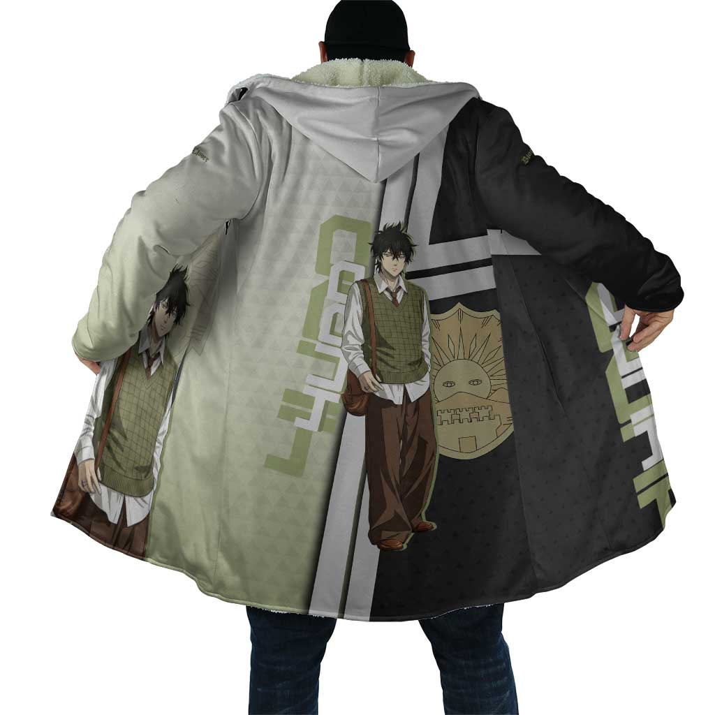 Black Clover Yuno Cloak Vintage Scholar Anime Style