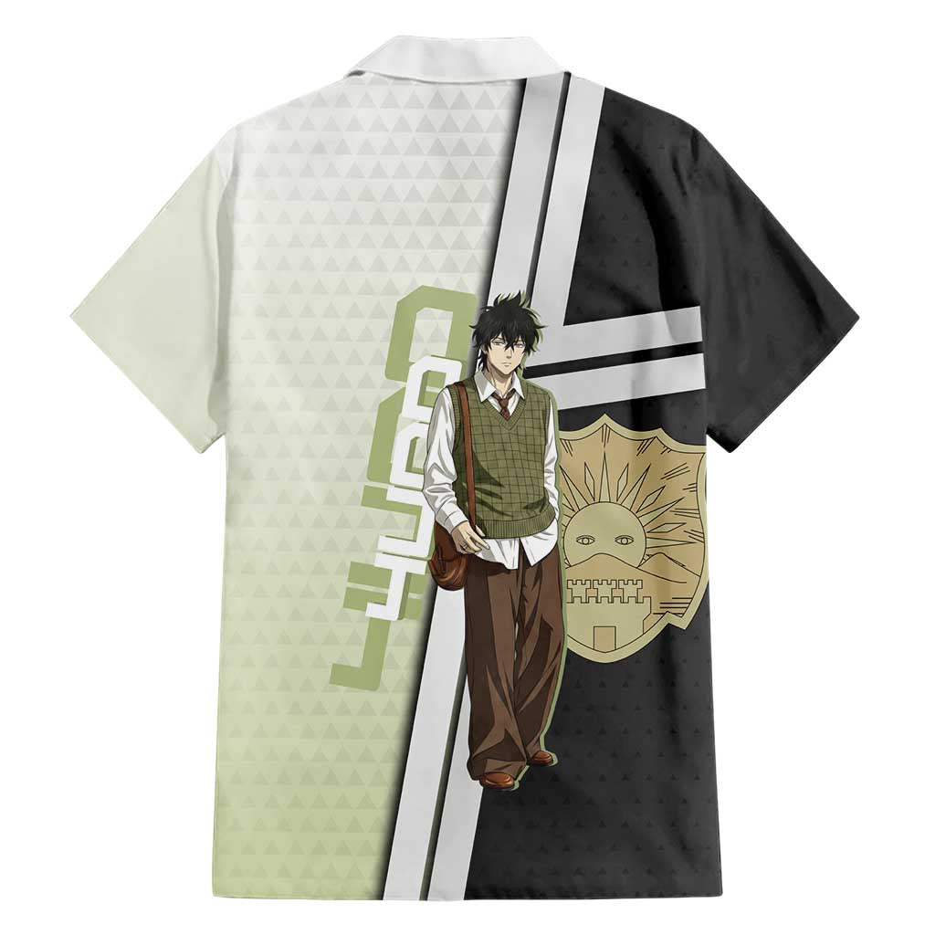 Black Clover Yuno Family Matching Mermaid Dress and Hawaiian Shirt Vintage Scholar Anime Style