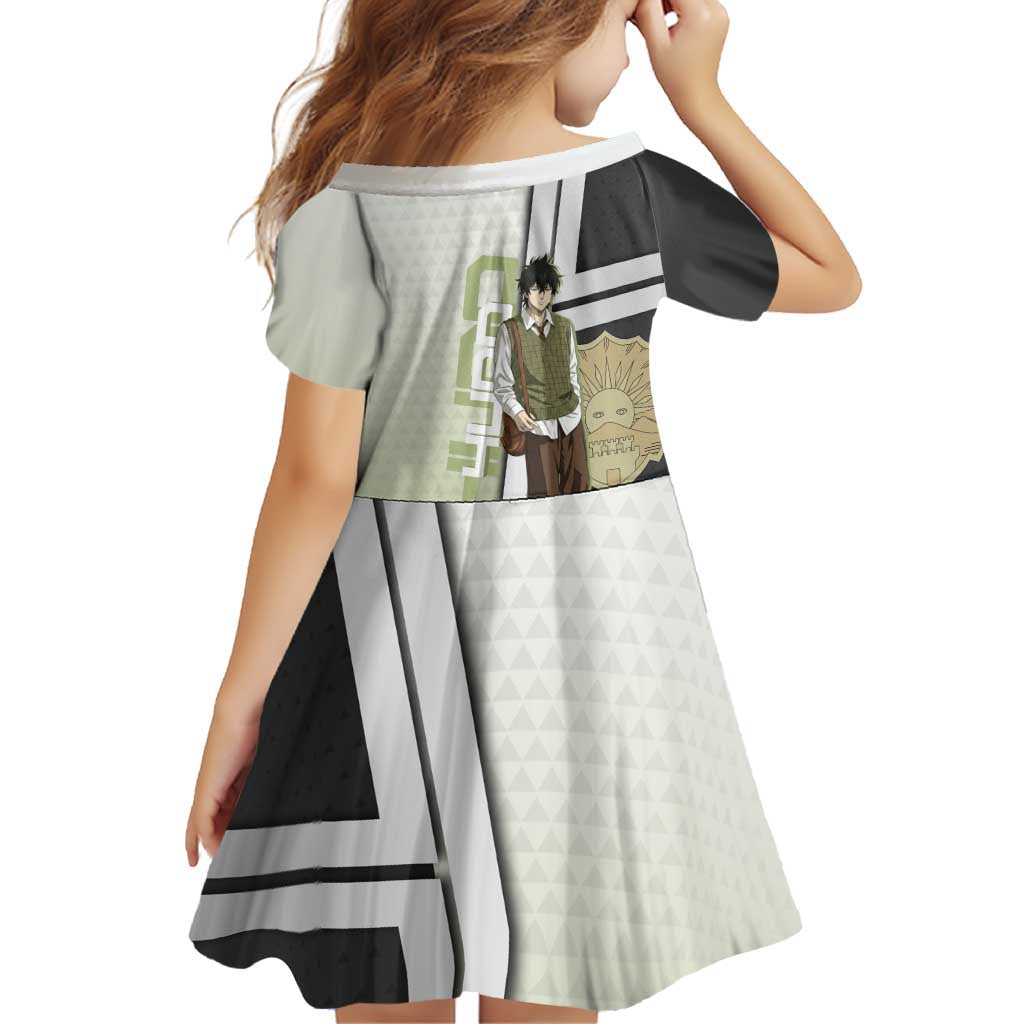 Black Clover Yuno Family Matching Summer Maxi Dress and Hawaiian Shirt Vintage Scholar Anime Style
