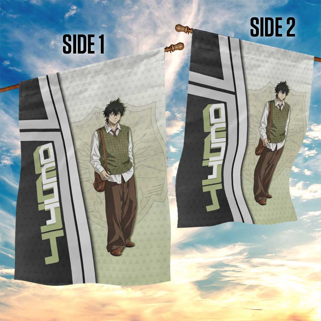 Black Clover Yuno Garden Flag Vintage Scholar Anime Style