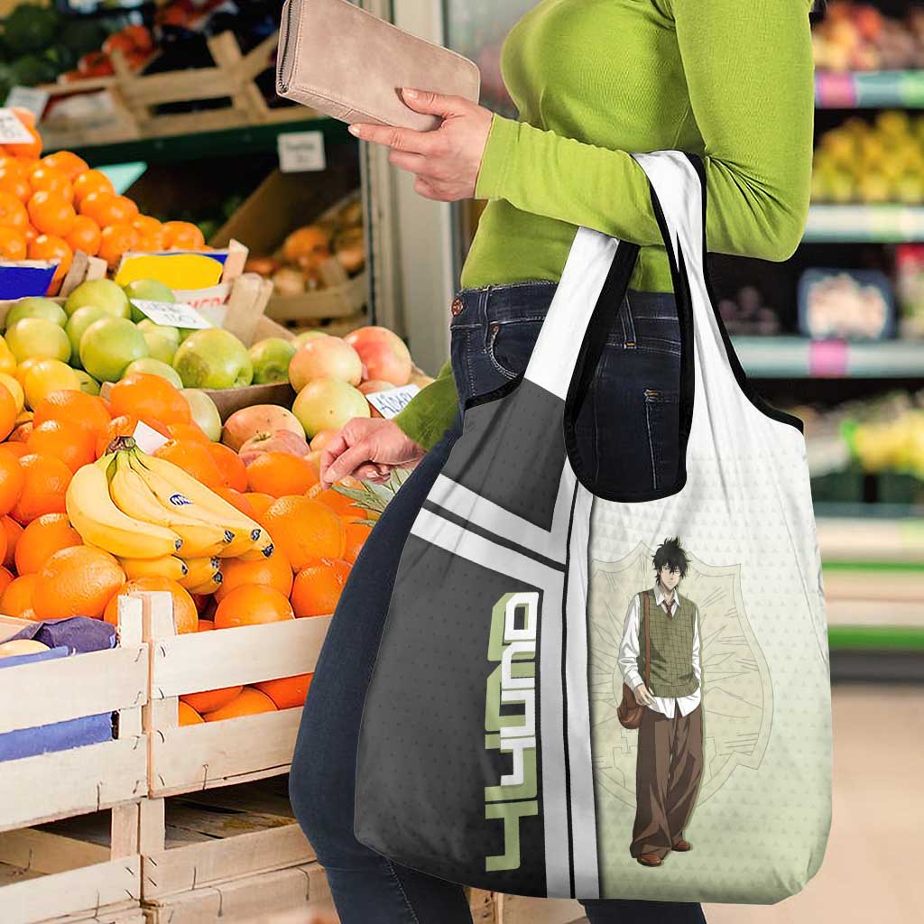 Black Clover Yuno Grocery Bag Vintage Scholar Anime Style