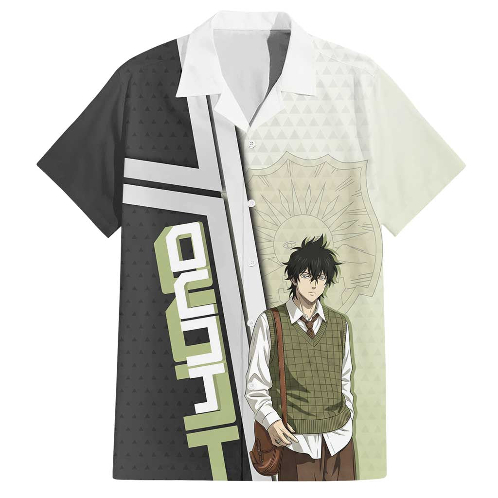 Black Clover Yuno Hawaiian Shirt Vintage Scholar Anime Style