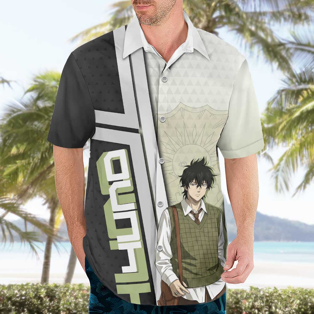 Black Clover Yuno Hawaiian Shirt Vintage Scholar Anime Style