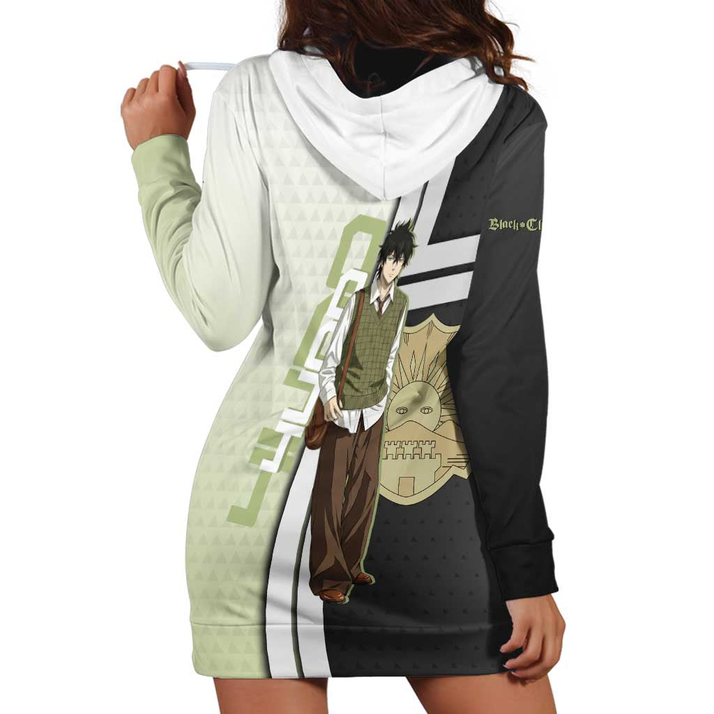 Black Clover Yuno Hoodie Dress Vintage Scholar Anime Style