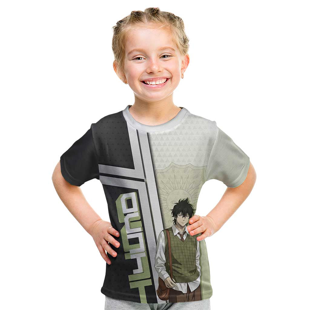 Black Clover Yuno Kid T Shirt Vintage Scholar Anime Style