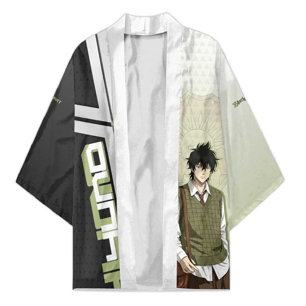 Black Clover Yuno Kimono Vintage Scholar Anime Style