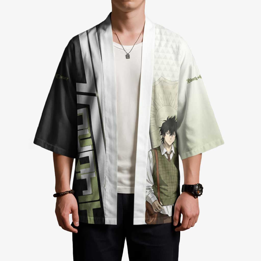 Black Clover Yuno Kimono Vintage Scholar Anime Style