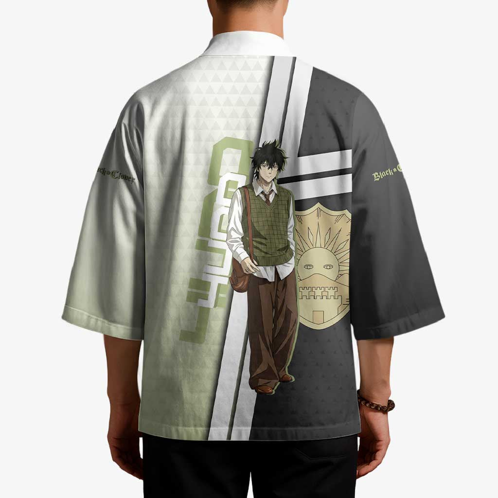 Black Clover Yuno Kimono Vintage Scholar Anime Style