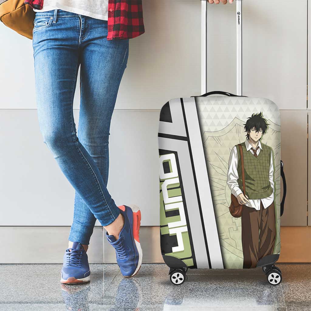 Black Clover Yuno Luggage Cover Vintage Scholar Anime Style