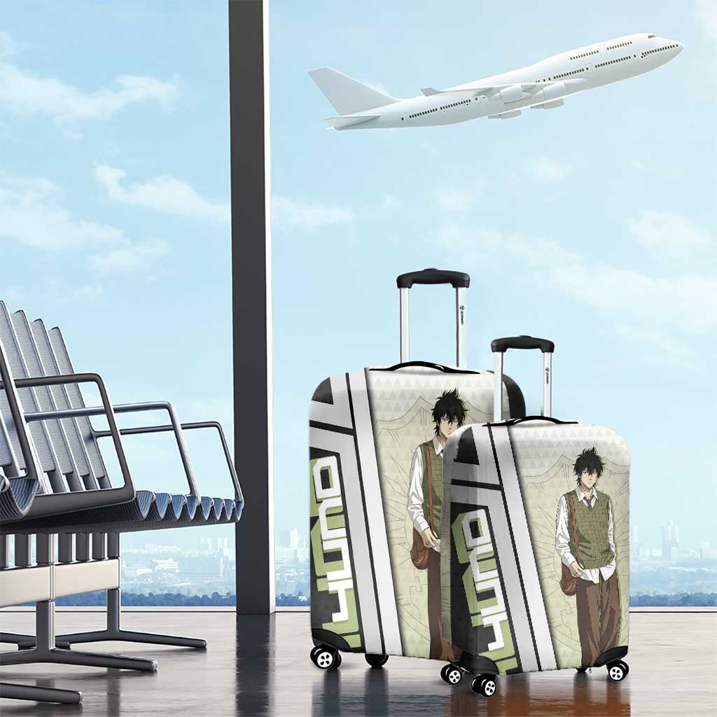 Black Clover Yuno Luggage Cover Vintage Scholar Anime Style