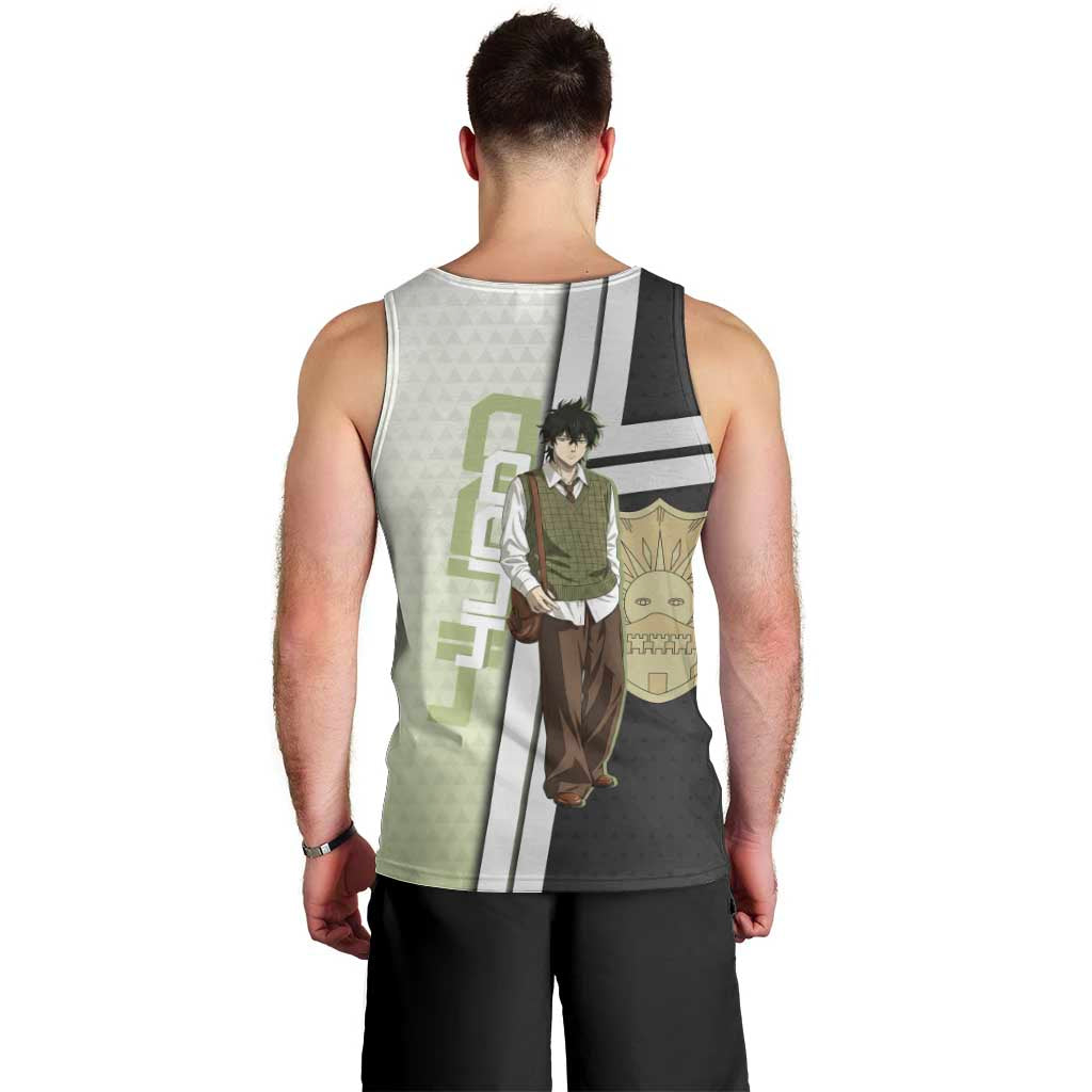 Black Clover Yuno Men Tank Top Vintage Scholar Anime Style