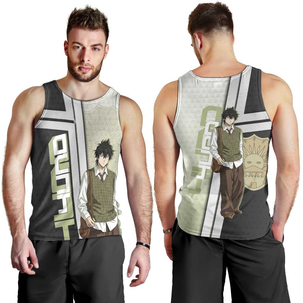 Black Clover Yuno Men Tank Top Vintage Scholar Anime Style