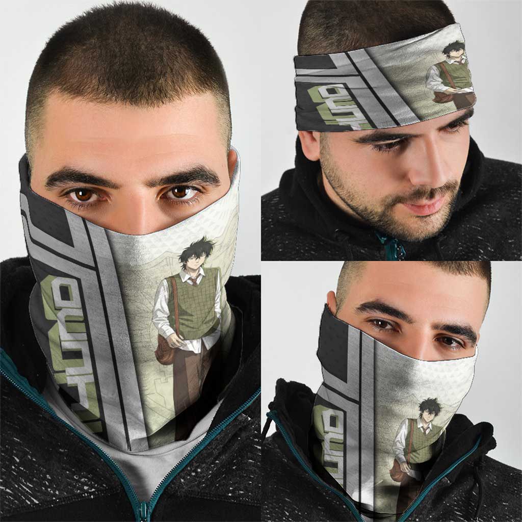 Black Clover Yuno Neck Gaiter Vintage Scholar Anime Style