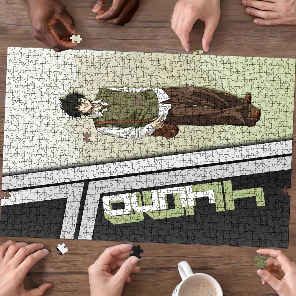 Black Clover Yuno Puzzle Vintage Scholar Anime Style