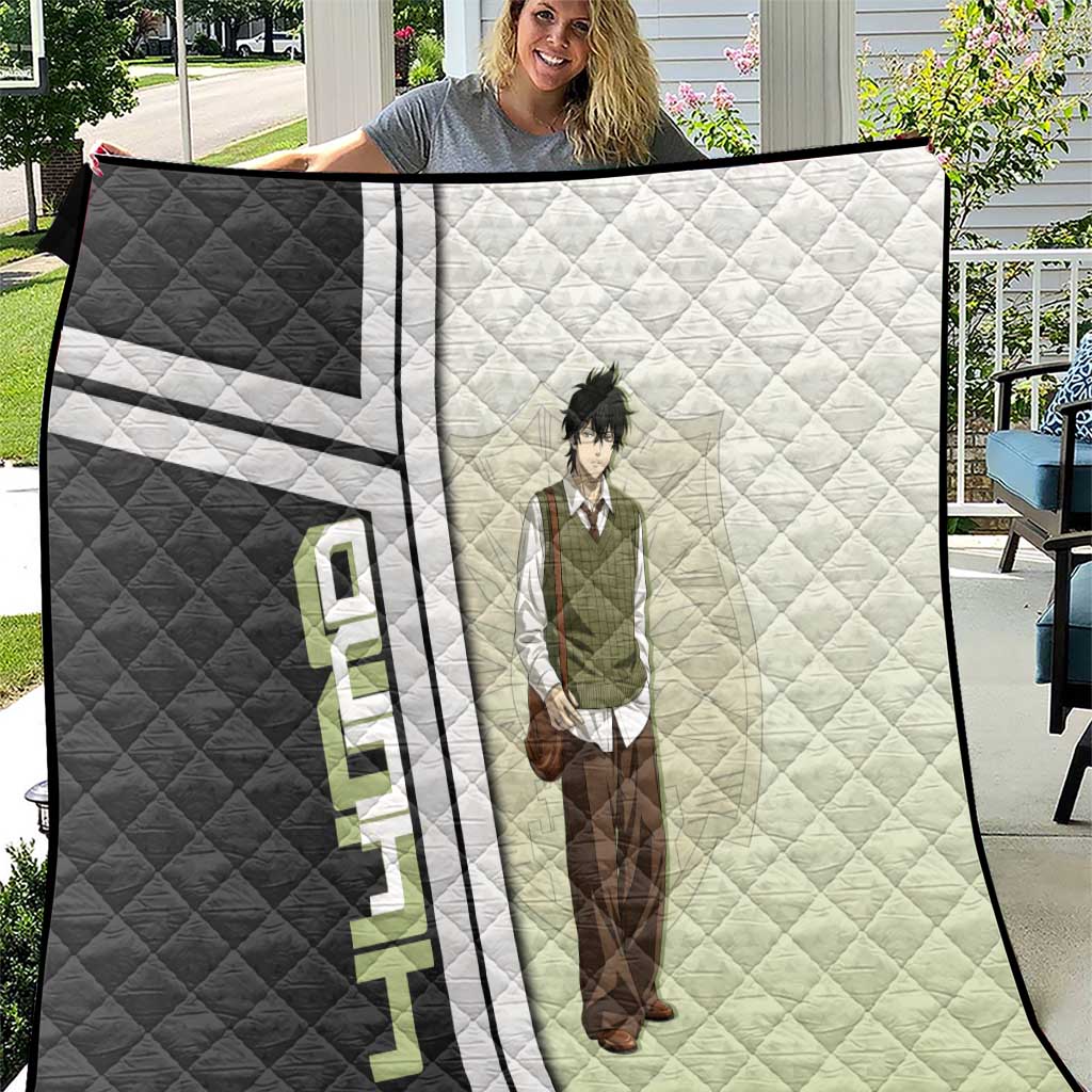 Black Clover Yuno Quilt Vintage Scholar Anime Style