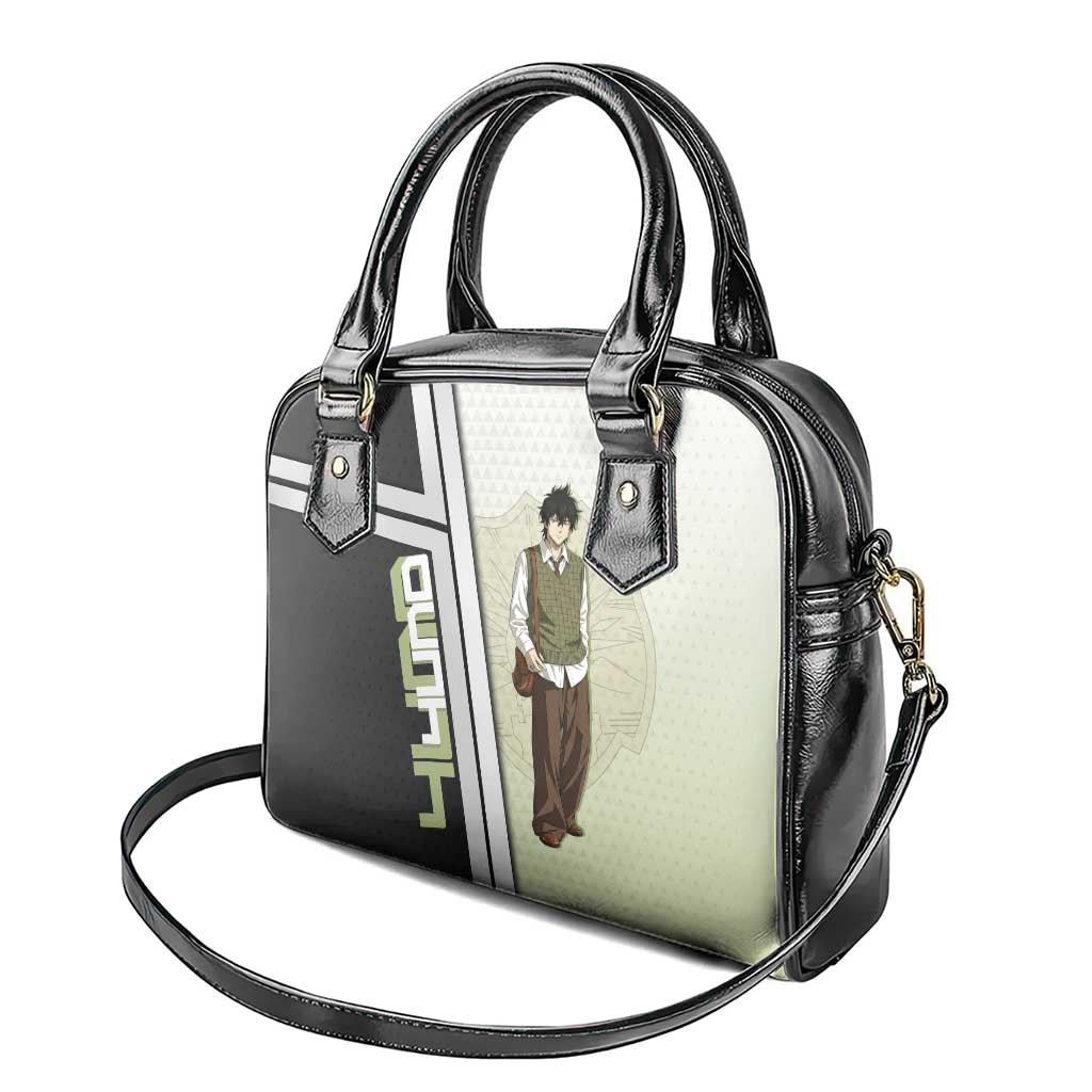 Black Clover Yuno Shoulder Handbag Vintage Scholar Anime Style