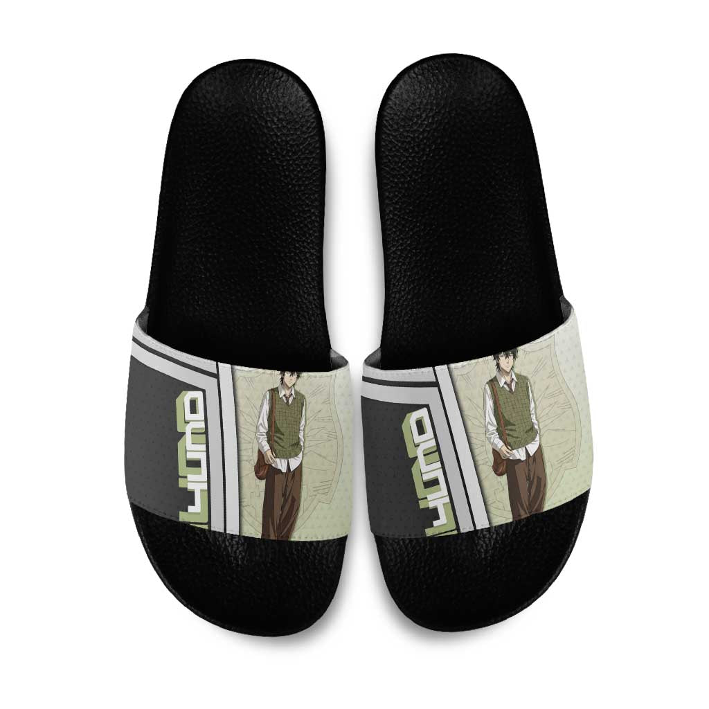Black Clover Yuno Slide Sandals Vintage Scholar Anime Style