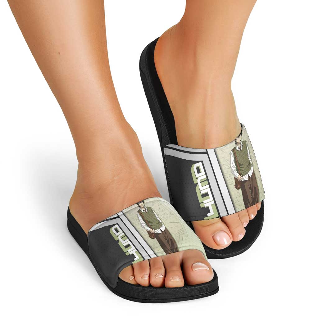 Black Clover Yuno Slide Sandals Vintage Scholar Anime Style