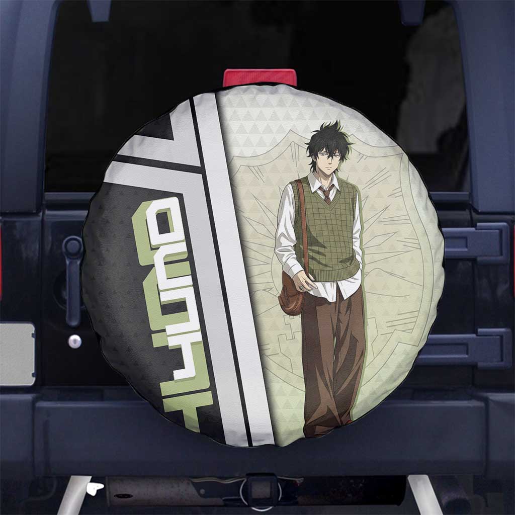 Black Clover Yuno Spare Tire Cover Vintage Scholar Anime Style