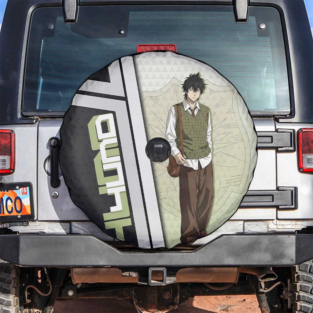 Black Clover Yuno Spare Tire Cover Vintage Scholar Anime Style