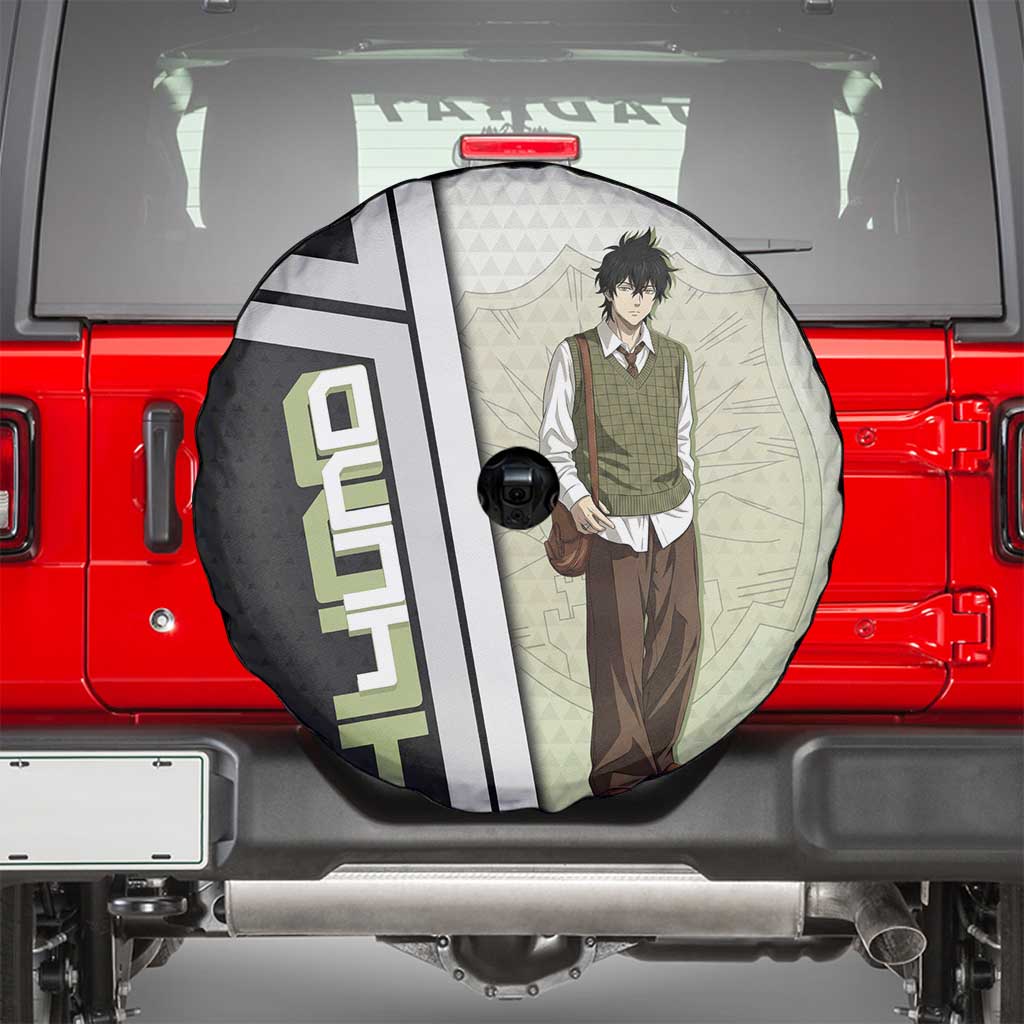 Black Clover Yuno Spare Tire Cover Vintage Scholar Anime Style