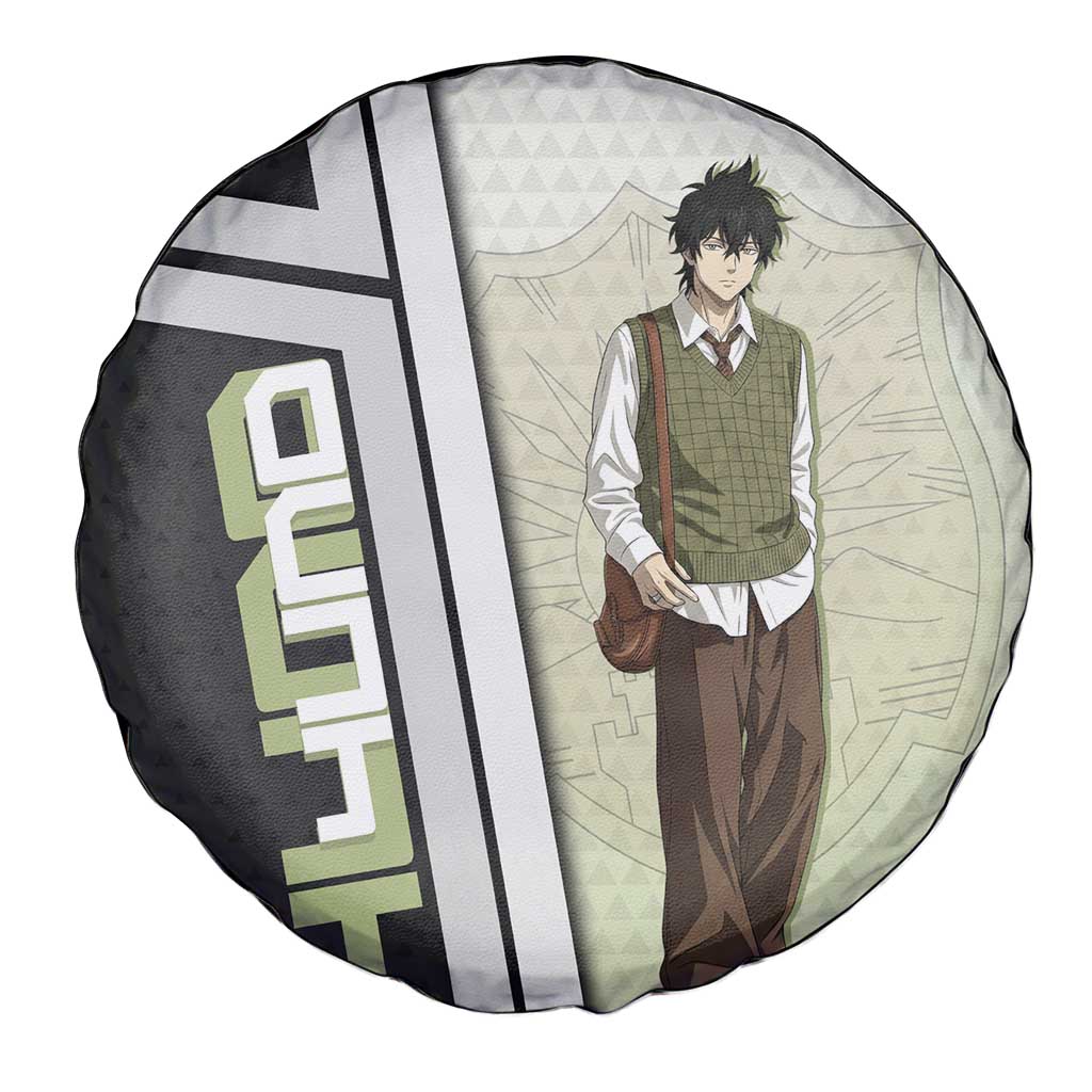 Black Clover Yuno Spare Tire Cover Vintage Scholar Anime Style