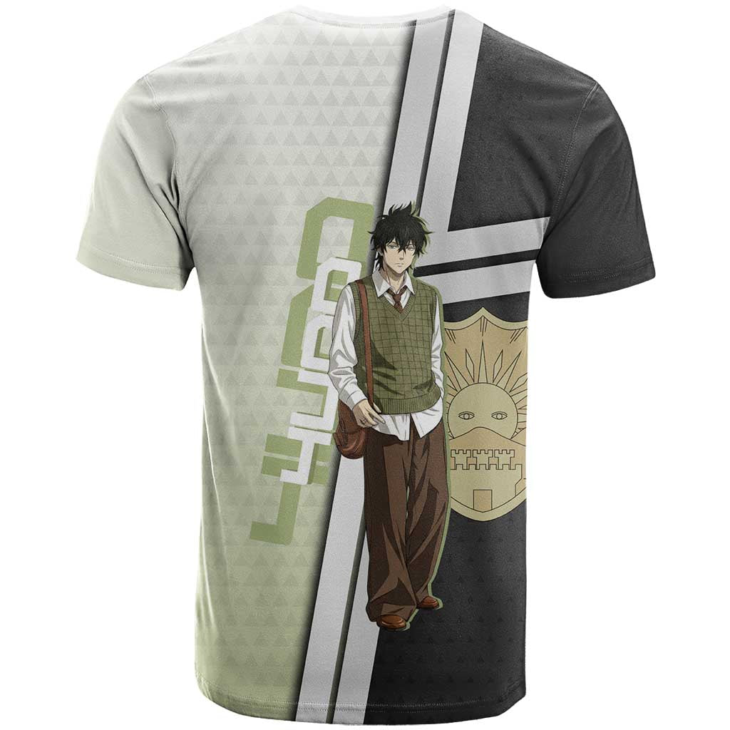 Black Clover Yuno T Shirt Vintage Scholar Anime Style