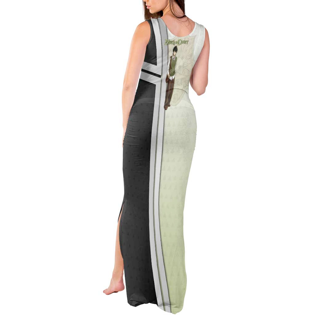Black Clover Yuno Tank Maxi Dress Vintage Scholar Anime Style