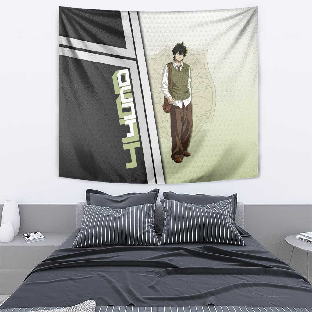 Black Clover Yuno Tapestry Vintage Scholar Anime Style