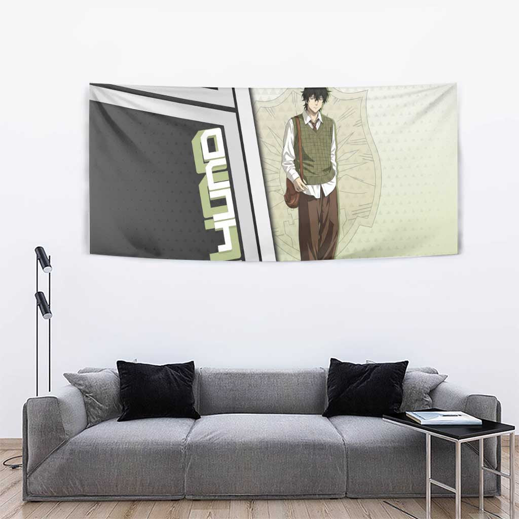 Black Clover Yuno Tapestry Vintage Scholar Anime Style