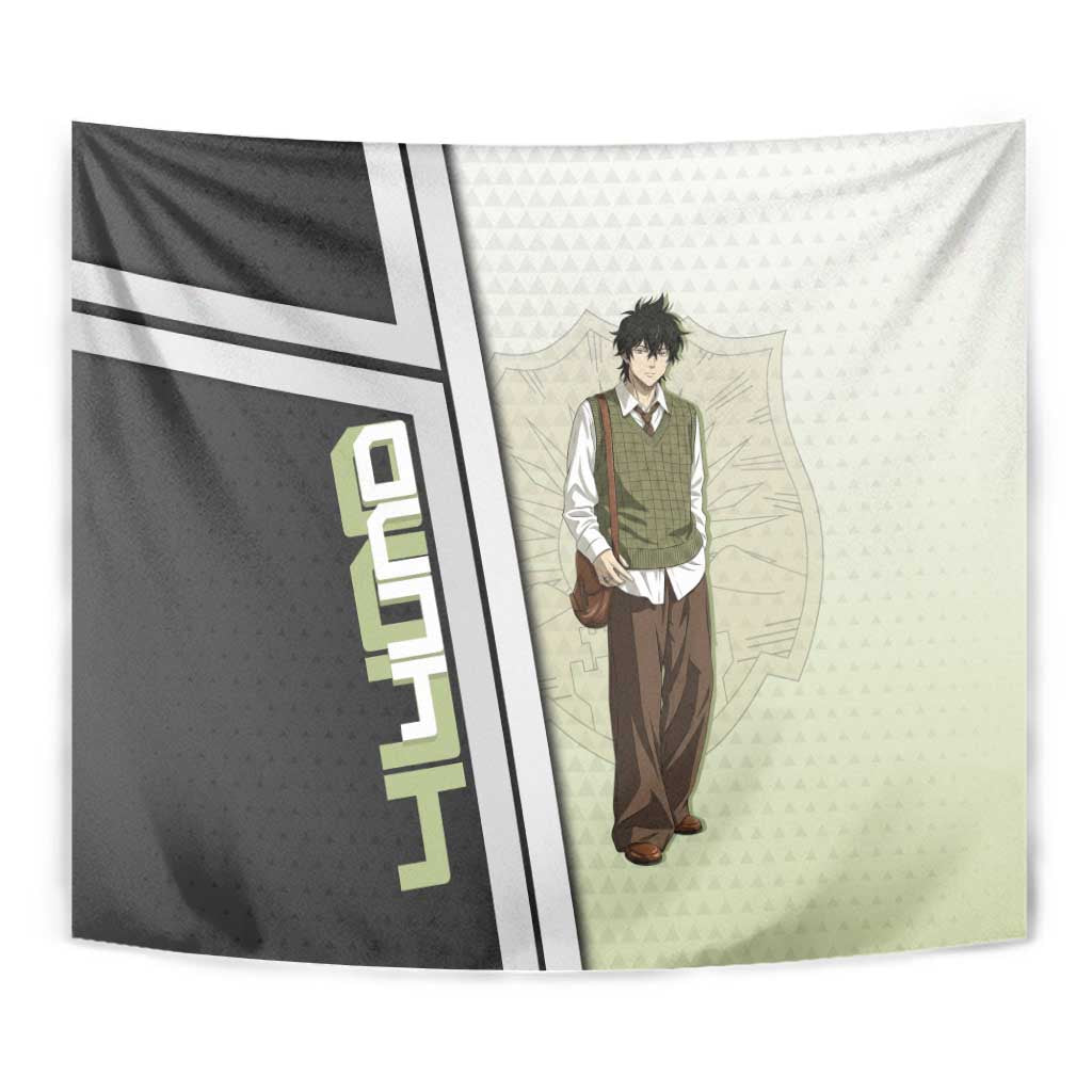 Black Clover Yuno Tapestry Vintage Scholar Anime Style