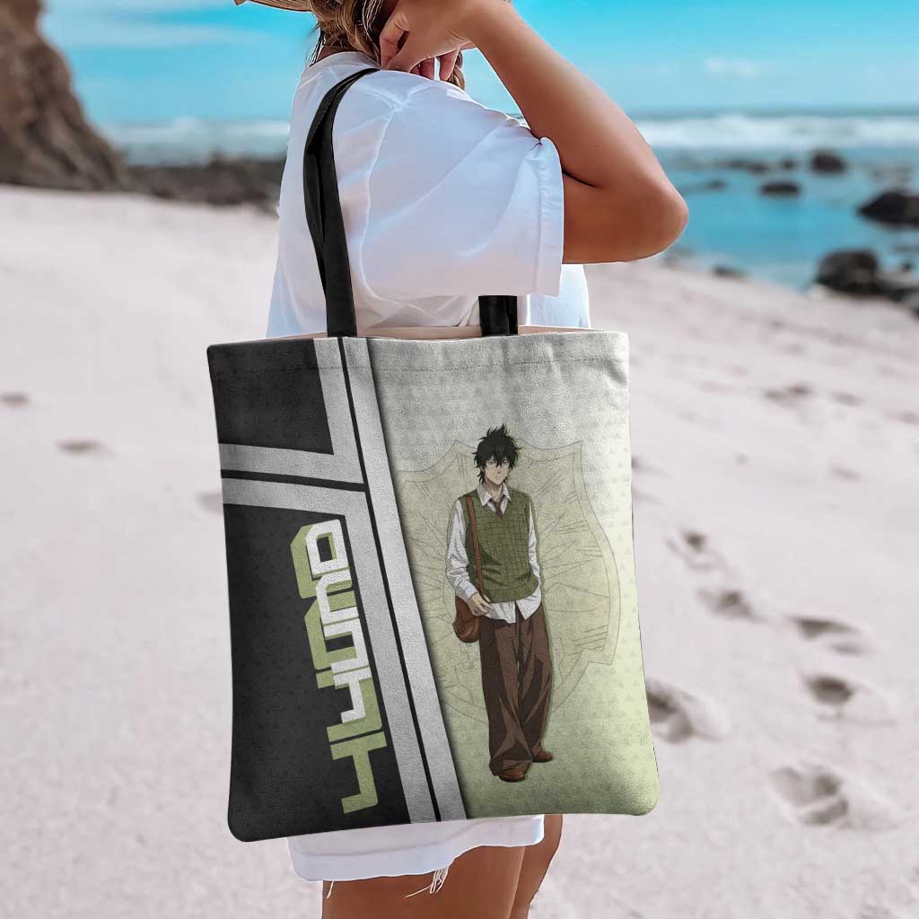 Black Clover Yuno Tote Bag Vintage Scholar Anime Style