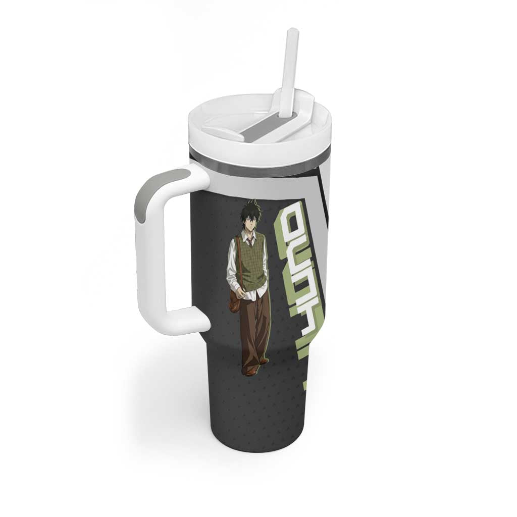 Black Clover Yuno Tumbler With Handle Vintage Scholar Anime Style