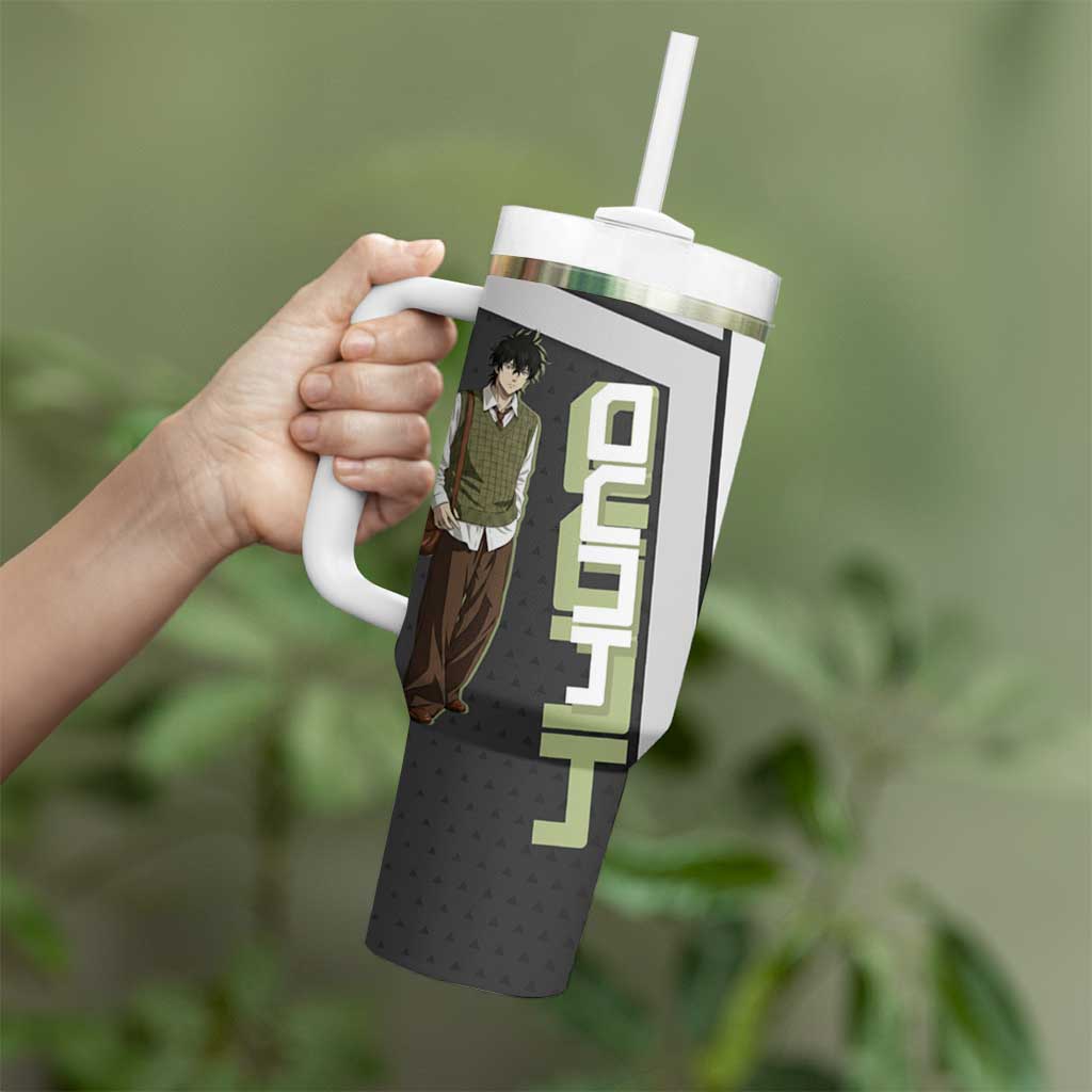 Black Clover Yuno Tumbler With Handle Vintage Scholar Anime Style