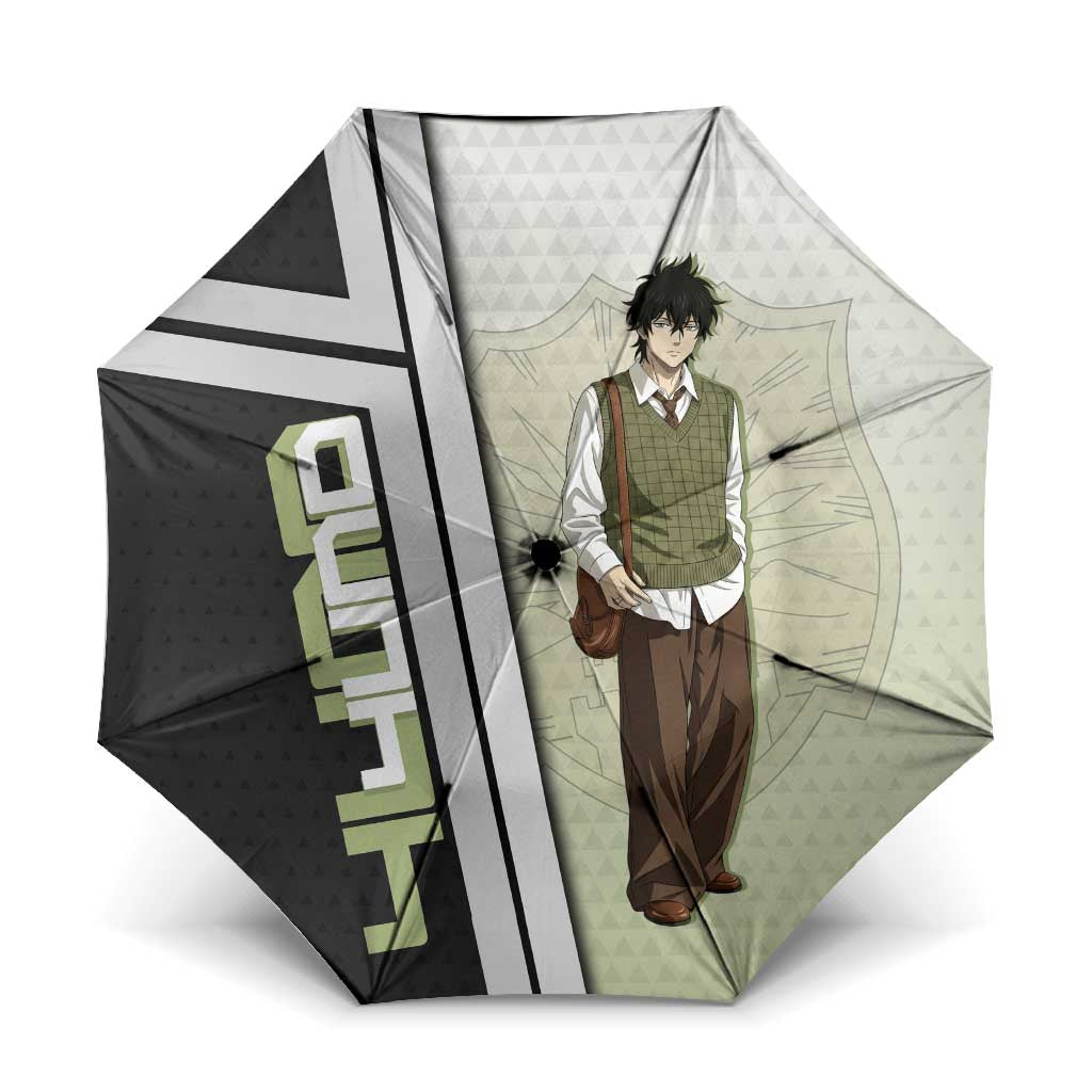 Black Clover Yuno Umbrella Vintage Scholar Anime Style
