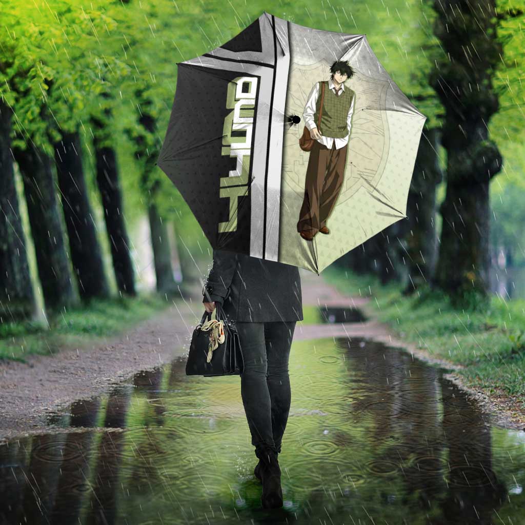 Black Clover Yuno Umbrella Vintage Scholar Anime Style