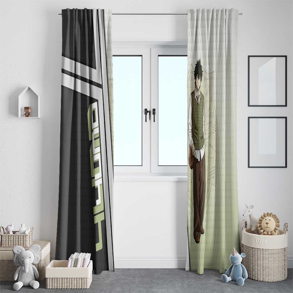 Black Clover Yuno Window Curtain Vintage Scholar Anime Style