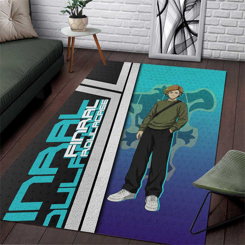 Black Clover Finral Roulacase Area Rug Anime Illustration Style